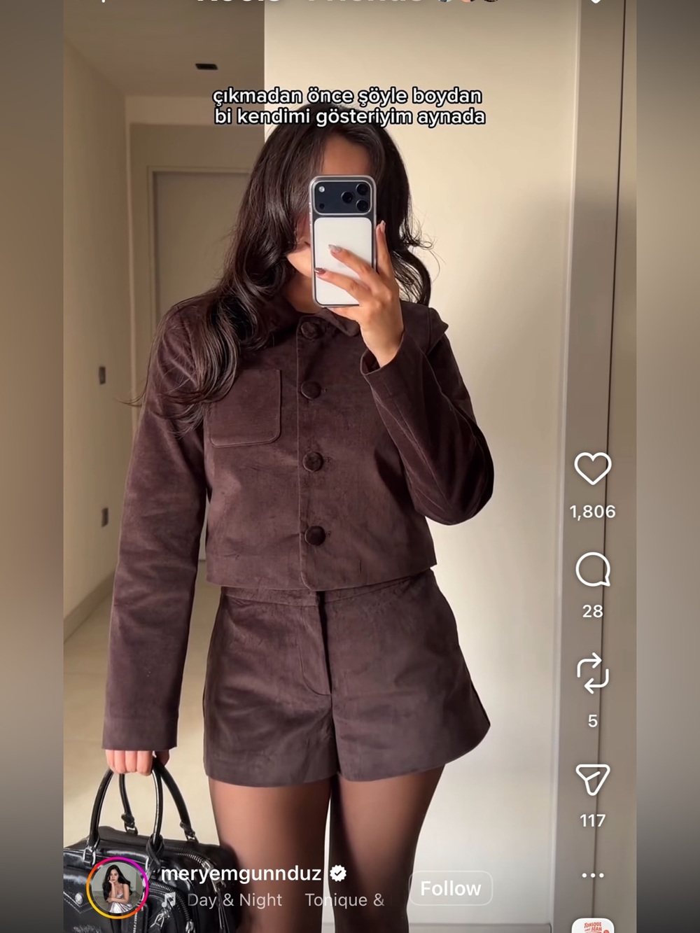 ZARA VELVET CROP BLAZER - Picture 3 of 8